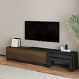 HABITAT ET JARDIN - Meuble TV en bois "Nest" - 180 x 30 x 36 cm - Marron - vignette