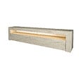 HABITAT ET JARDIN - Meuble TV en bois "Bati" - 150 x 36 x 46 cm - Travertin - vignette