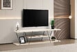 HABITAT ET JARDIN - Meuble TV en bois "Canaz" - 120 x 30 x 33 cm - Beige - vignette