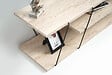 HABITAT ET JARDIN - Meuble TV en bois "Canaz" - 120 x 30 x 33 cm - Beige - vignette