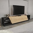 HABITAT ET JARDIN - Meuble TV en bois "Rhodes" - 240 x 37 x 47 cm - Beige - vignette