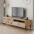 HABITAT ET JARDIN - Meuble TV en bois "Dionysos" - 170 x 45 x 48 cm - Beige - vignette