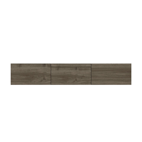 HABITAT ET JARDIN - Meuble TV en bois "West" - 150 x 32 x 30 cm - Noyer - large