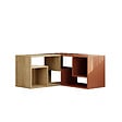 HABITAT ET JARDIN - Meuble TV modulable en bois "Glis" - 145 x 35 x 44 cm - Terracotta - vignette