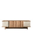HABITAT ET JARDIN - Meuble TV en bois "Diana" 180 x 33 x 50 cm - Travertin - vignette