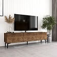 HABITAT ET JARDIN - Meuble TV en bois "Felix" - 160 x 31 x 44 cm - Marron - vignette