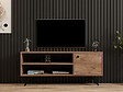 HABITAT ET JARDIN - Meuble TV en bois "Jena" - 120 x 29 x 50 cm - Pin Atlantique - vignette