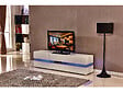 HABITAT ET JARDIN - Meuble TV LED "Vida' - 177 x 39 x 45 cm - Blanc laqué - vignette