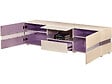 HABITAT ET JARDIN - Meuble TV LED "Vida' - 177 x 39 x 45 cm - Blanc laqué - vignette