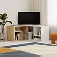 HABITAT ET JARDIN - Meuble TV modulable en bois "Glis" - 145 x 35 x 44 cm - Blanc - vignette