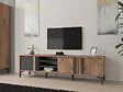 HABITAT ET JARDIN - Meuble TV en bois "Mengu" - 180 x 40 x 50 cm - Atlantique, Anthracite - vignette