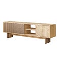 HABITAT ET JARDIN - Meuble TV en bois "Ravello" - 150 x 30 x 45 cm - Beige - vignette