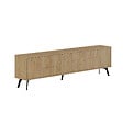 HABITAT ET JARDIN - Meuble TV en bois "Dune" - 180 x 29 x 50 cm - Beige - vignette