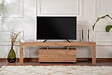 HABITAT ET JARDIN - Meuble TV en bois "Enclave" - 180 x 31 x 50 cm - Marron - vignette