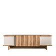HABITAT ET JARDIN - Meuble TV en bois "Diana" 180 x 33 x 50 cm - Beige - vignette
