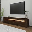 HABITAT ET JARDIN - Meuble TV en bois "Bati" - 150 x 36 x 46 cm - Marron - vignette