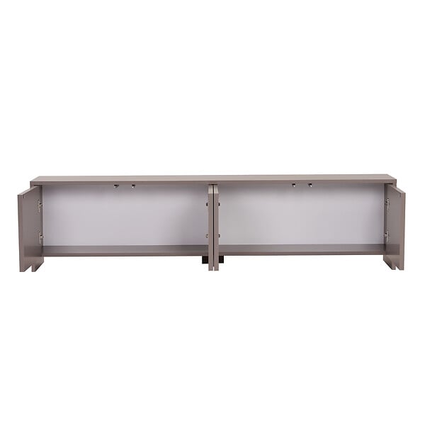 HABITAT ET JARDIN - Meuble TV en bois "Aurelia" - 180 x 32 x 45 cm - Atlas - large