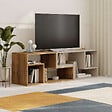 HABITAT ET JARDIN - Meuble TV modulable en bois "Glis" - 145 x 35 x 44 cm - Beige - vignette