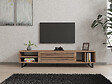 HABITAT ET JARDIN - Meuble TV en bois "Safir" 160 x 40 x 35 cm - Pin atlantique - vignette