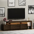 HABITAT ET JARDIN - Meuble TV en bois "Beliz" Meuble TV - 192 x 37 x 53 cm - vignette