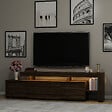 HABITAT ET JARDIN - Meuble TV en bois "Beliz" Meuble TV - 192 x 37 x 53 cm - vignette