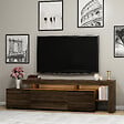 HABITAT ET JARDIN - Meuble TV en bois "Beliz" Meuble TV - 192 x 37 x 53 cm - vignette