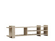 HABITAT ET JARDIN - Meuble TV en bois "Zeyna" - 156 x 29 x 40 cm - Travertin - vignette