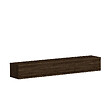 HABITAT ET JARDIN - Meuble TV en bois "Terra" - 180 x 31 x 26 cm - Marron - vignette
