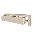 HABITAT ET JARDIN - Meuble TV en bois "Beliz" - 192 x 37 x 53 cm - Travertin - vignette
