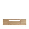 HABITAT ET JARDIN - Meuble TV en bois "Rowen" - 180 x 44 x 44 cm - Marron - vignette