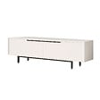 HABITAT ET JARDIN - Meuble TV en bois "Calvin" - 160 x 35 x 45 cm - Blanc - vignette