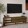 HABITAT ET JARDIN - Meuble TV en bois "River" - 150 x 31 x 48 cm - Marron - vignette