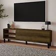 HABITAT ET JARDIN - Meuble TV en bois "River" - 150 x 31 x 48 cm - Marron - vignette