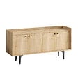 HABITAT ET JARDIN - Buffet en bois "Navi" - 150 x 40 x 80 cm - Beige - vignette