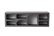 HABITAT ET JARDIN - Buffet en bois "Ferlis" - 160 x 40 x 51 cm - Gris anthracite - vignette