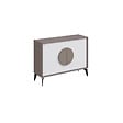 HABITAT ET JARDIN - Buffet en bois "Gora" - 110 x 36 x 82 cm - Moka léger - vignette