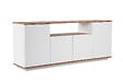 HABITAT ET JARDIN - Buffet en bois "Arista" - 180 x 44 x 75 cm - Blanc - vignette