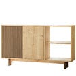 HABITAT ET JARDIN - Buffet en bois "Ravello" - 140 x 35 x 80 cm - Beige - vignette