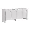 HABITAT ET JARDIN - Buffet en bois "Arlen" - 180 x 45 x 80 cm - Blanc - vignette