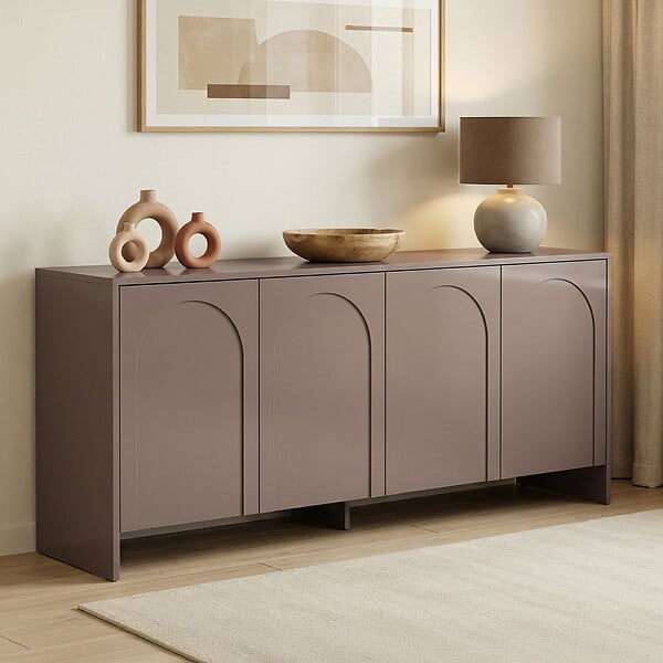 HABITAT ET JARDIN - Buffet en bois "Arlen" - 180 x 45 x 80 cm - Atlas - large