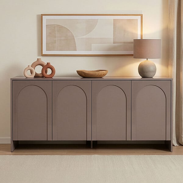 HABITAT ET JARDIN - Buffet en bois "Arlen" - 180 x 45 x 80 cm - Atlas - large