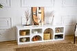 HABITAT ET JARDIN - Buffet en bois "Ferlis" - 160 x 40 x 51 cm - Blanc - vignette