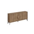 HABITAT ET JARDIN - Buffet en bois "Gora Wide" - 180 x 36 x 82 cm - Marron - vignette
