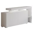 HABITAT ET JARDIN - Buffet en bois "Beliz" - 170 x 35 x 80 cm - Blanc - vignette