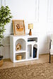 HABITAT ET JARDIN - Buffet en bois "Lessa" - 80 x 37 x 74 cm - Blanc - vignette