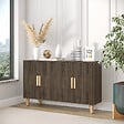 HABITAT ET JARDIN - Buffet en bois "Roger" - 120 x 30 x 74 cm - Marron - vignette