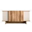 HABITAT ET JARDIN - Buffet en bois "Diana" - 180 x 40 x 81 cm - Beige - vignette