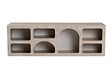 HABITAT ET JARDIN - Buffet en bois "Ferlis" - 160 x 40 x 51 cm - Travertin - vignette
