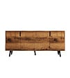 HABITAT ET JARDIN - Buffet en bois "Latina" - 180 x 45 x 80 cm - Marron - vignette
