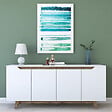 HABITAT ET JARDIN - Buffet en bois "Gondol" - 180 x 45 x 79 cm - Blanc - vignette